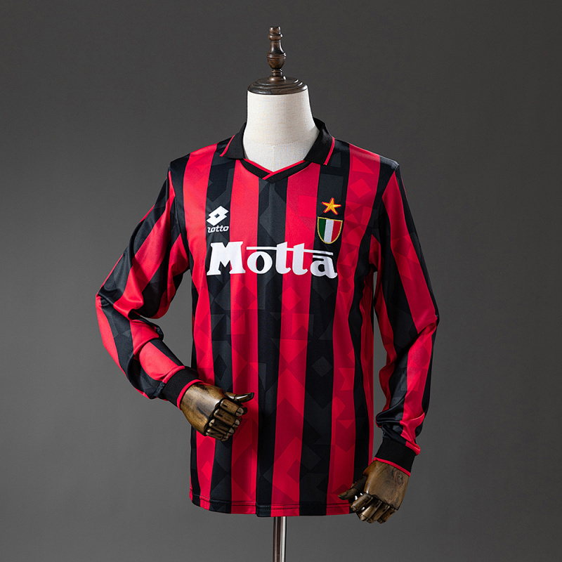 AC Milan 93-94 Home Long Sleeve S-XXL